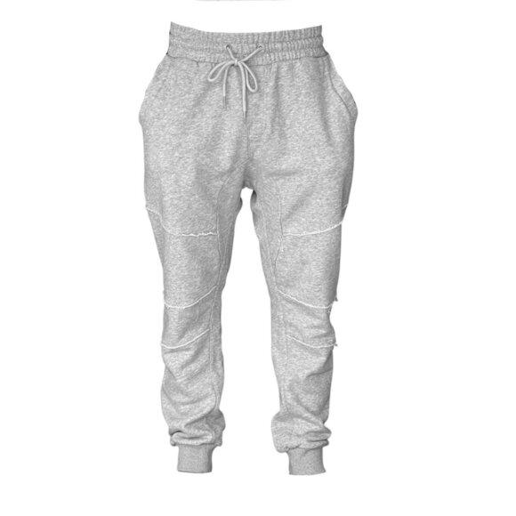 JLUXLABEL MENS GRAY SWEATPANTS - Picture 2 of 9
